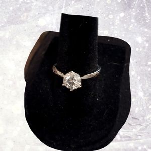 Certified Moissanite ring